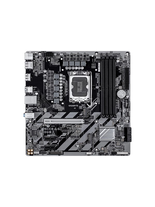 GIGABYTE B860M D3W - motherboard - micro ATX - LGA1851 Socket - B860 Hovedkort - Intel B860 Express - Intel LGA1851 - DDR5 RAM - Micro-ATX