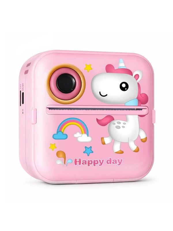 Wozinsky WDT-03 Thermal Printer Camera for Kids - Pink