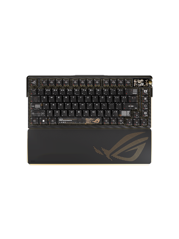 ASUS ROG Azoth Extreme Edition 20 - Gamingtastatur - Uten numpad - Nordisk - Svart