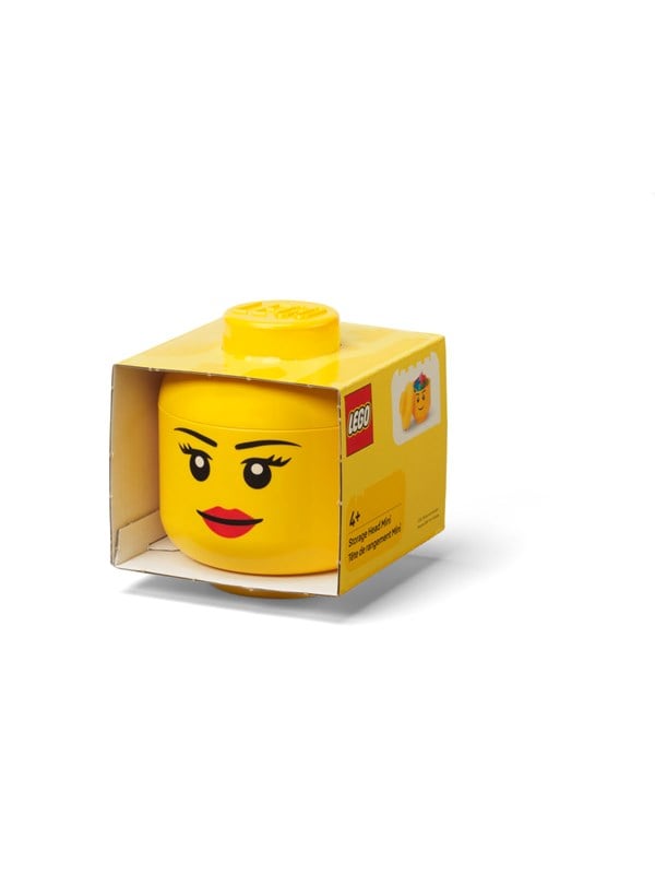 LEGO STORAGE HEAD (MINI) - GIRL