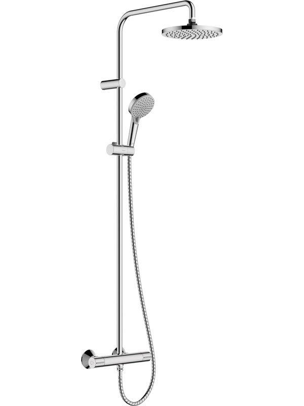 Hansgrohe vernis blend showerpipe 200 1jet ecosmart thm chr