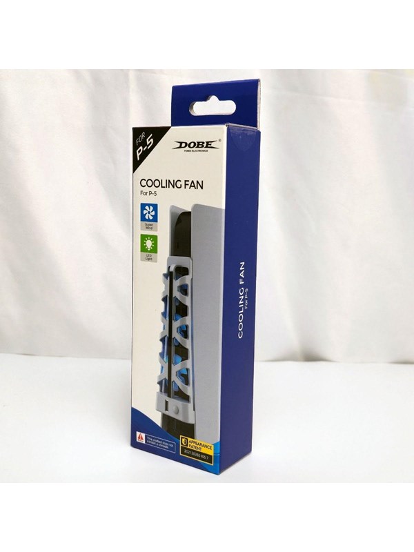 Dobe Cooling fan for PS5 regular White - Wired Tilbehør til spillkonsoll - Sony PlayStation 5