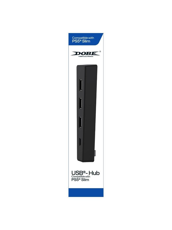 Dobe USB-Hub for PS5 Slim - Wired Tilbehør til spillkonsoll - Sony PlayStation 4