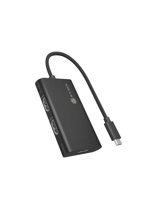 Bilde av ICY BOX Adapter USB-C -> 3x HDMI 20cm Kabel integriert