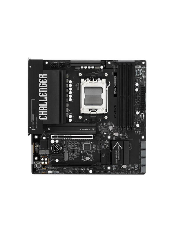 ASRock B850M Challenger - motherboard - micro ATX - Socket AM5 - AMD B850 Hovedkort - AMD B850 - AMD AM5 - DDR5 RAM - Micro-ATX