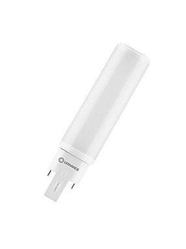 Osram LED-lyspære DULUX D/E 600lm 6W/830 (13W) HF+230V G24q-1
