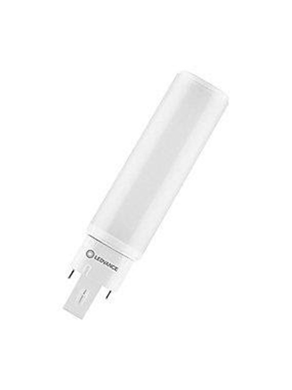 Osram LED-lyspære DULUX D/E 700lm 7W/830 (18W) HF+230V G24q-2