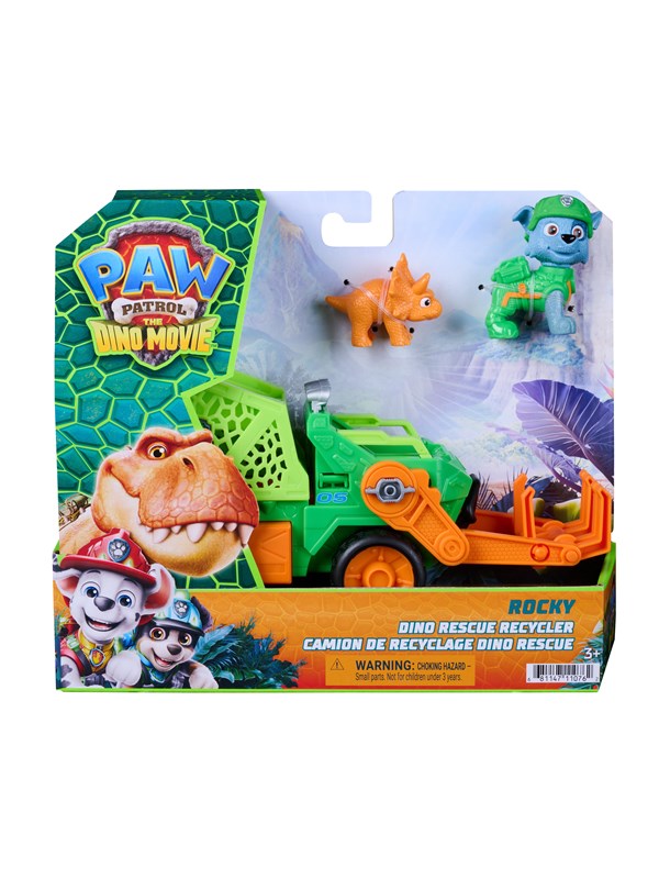 Paw Patrol The Dino Movie Dino Theme Vehicle Rocky