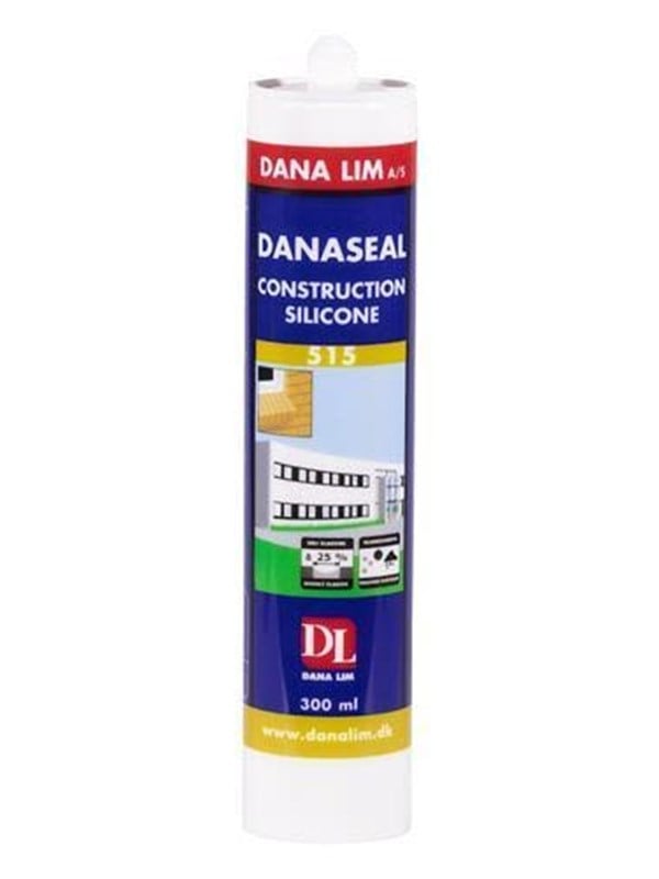 Dana Lim Byggesilikon 515 300ml patron svart