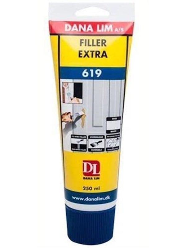 Dana Lim Sparkelmasse extra 619 250ml hvit