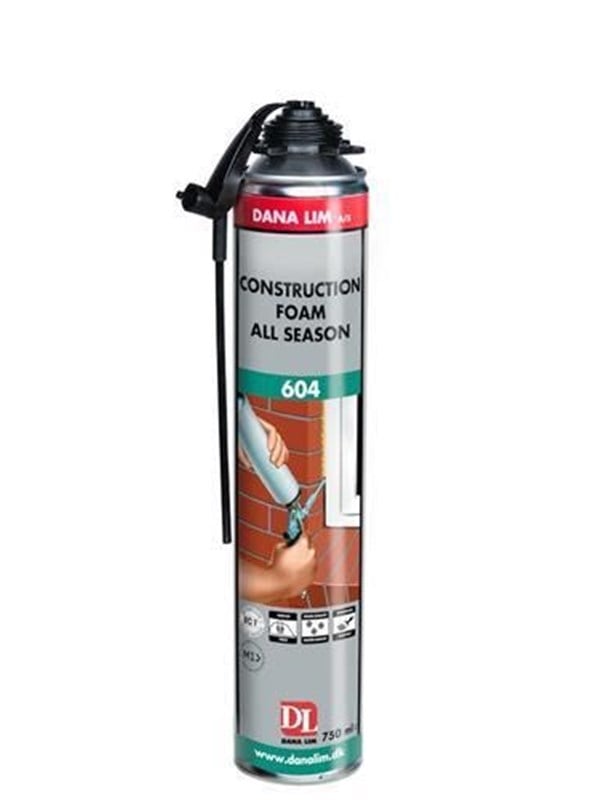 Dana Lim Helårsskum kombi ventil 750ml 604