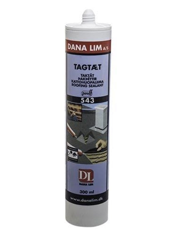 Dana Lim Tak tetningsfugemasse 543 300ml ptr svart
