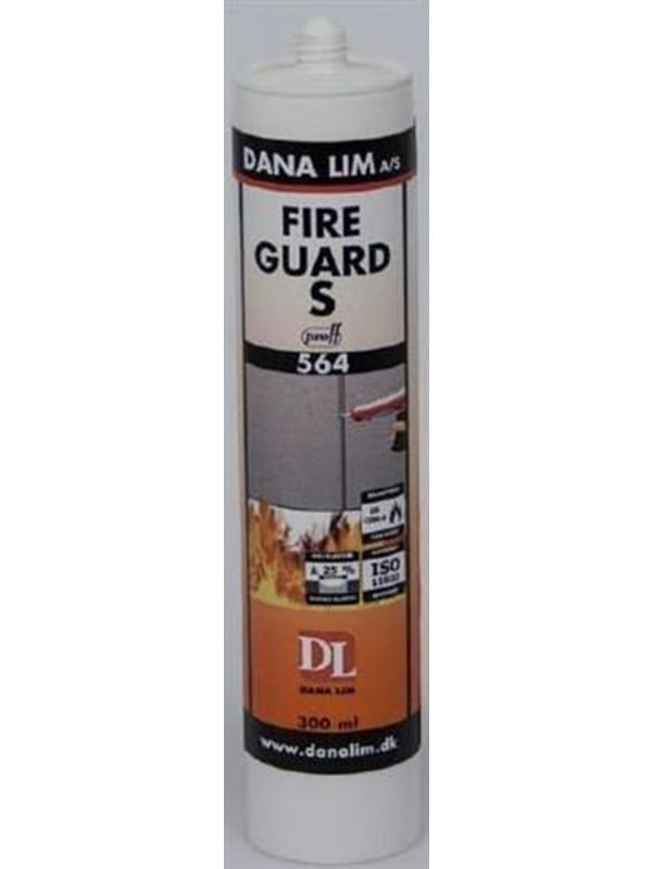 Dana Lim Brannfugemasse Fire Guard S564 300ml hvit