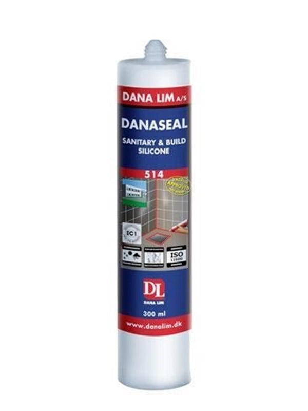 Dana Lim Silikon fugemasse 514 grå 300 ml