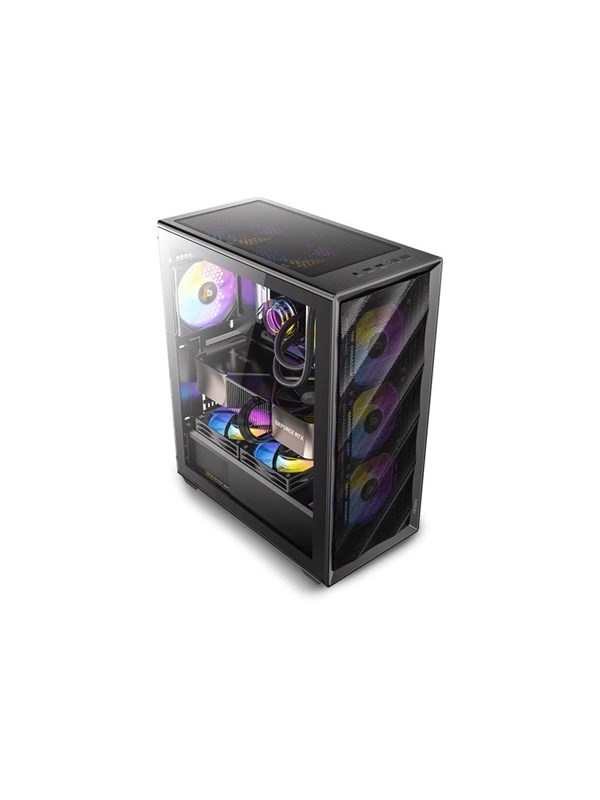 Antec AX85 ARGB - mid tower - ATX - Kabinett - Tower - Svart