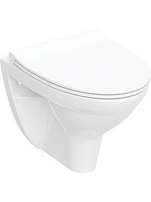 Ifö spira classic wall-hung toilet including seat with lid w