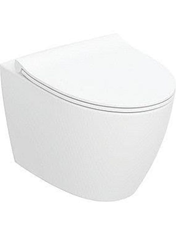 Ifö spira art wall-hung wc set turboflush with wc seat: wh