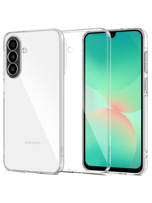 Tech-Protect FlexAir Case for Samsung Galaxy A26 5G - Transparent