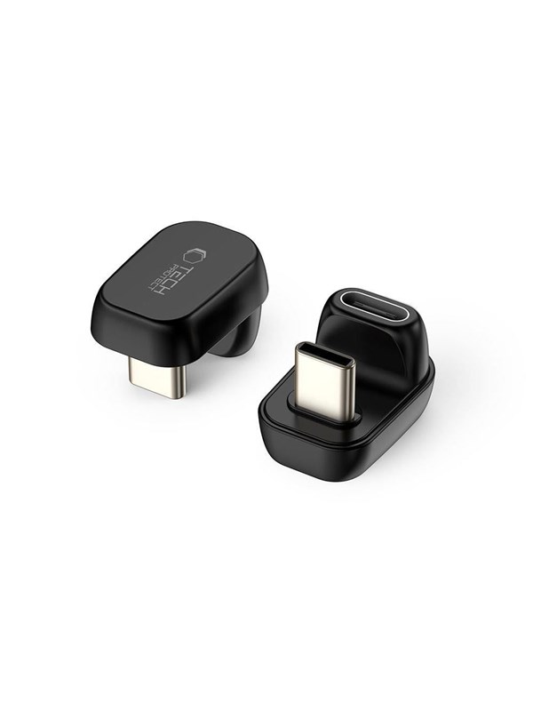 Tech-Protect Ultraboost AA04 USB-C Angle Adapter - Black