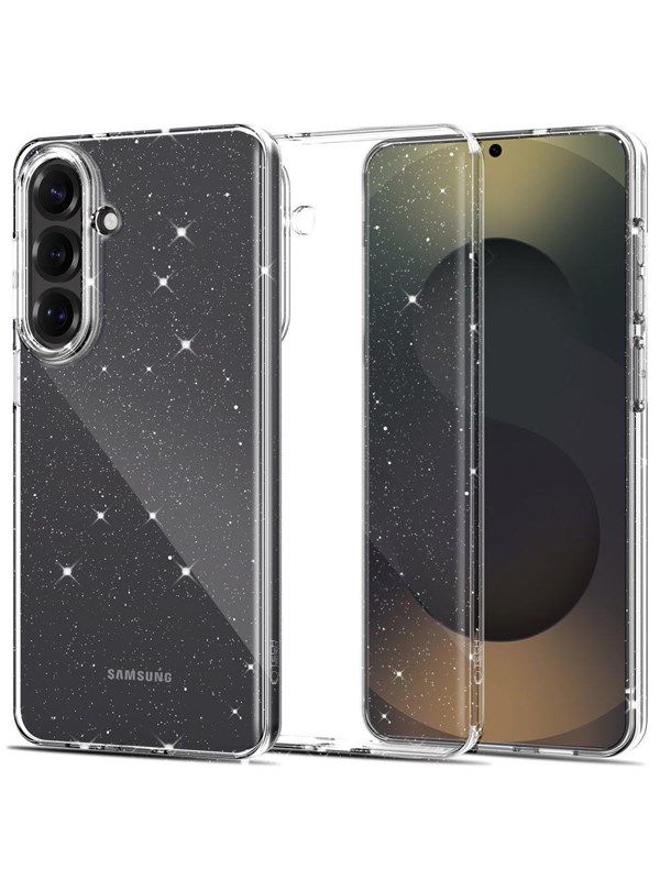 Tech-Protect  FlexAir Case for Samsung Galaxy S26+ - Transparent Glitter