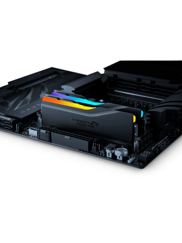 G.Skill Trident Z5 NeoX RGB DDR5-6000 - 32GB - CL36 - Dual Channel (2 pcs) - AMD EXPO ULL - Svart med RGB