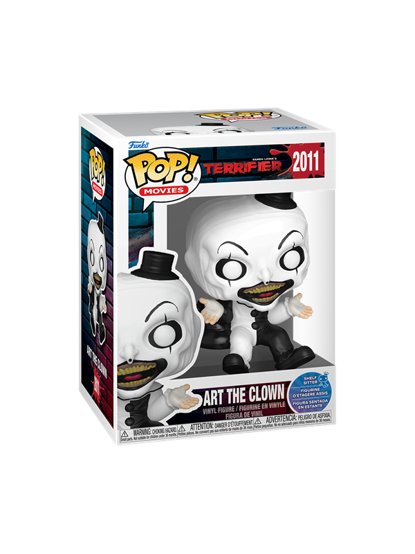 Funko! - Funko POP Vinyl Terrifier Art the Clown (Sit) - Figur