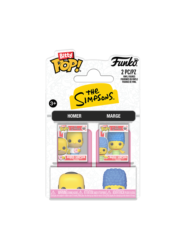 Funko! - Funko Bitty POP 2PK Simpsons H & M - Figur