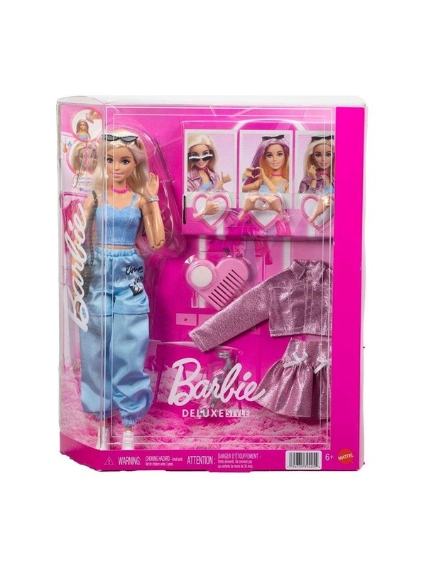 Barbie Deluxe Style Fashion Build Up
