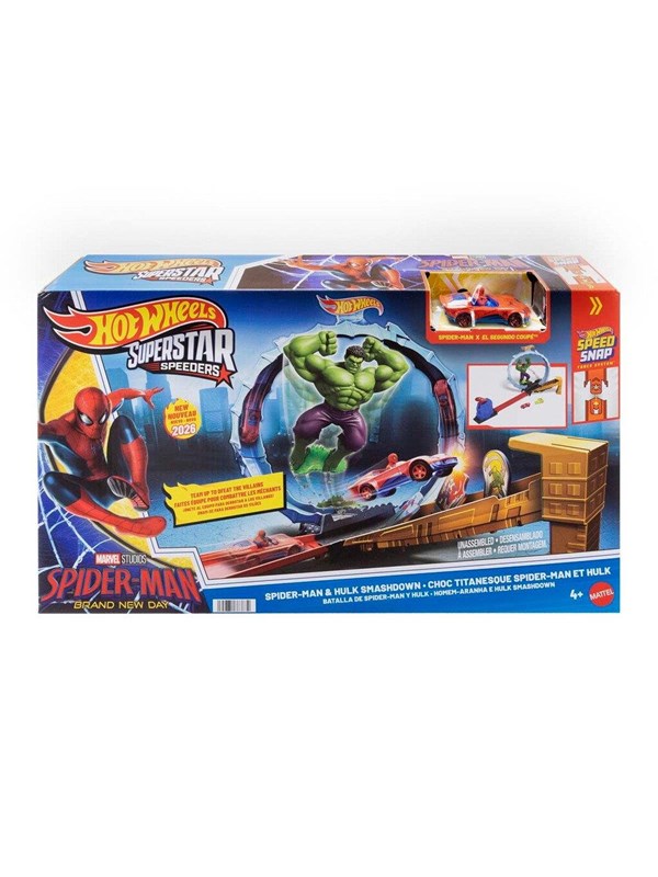 Hot Wheels Superstar Speeders Blue Oasis Track Set