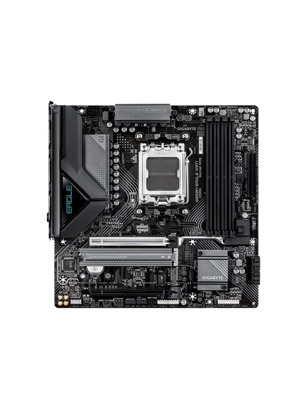 GIGABYTE B850M EAGLE WIFI7 Hovedkort - AMD B850 - AMD AM5 - DDR5 RAM - Micro-ATX