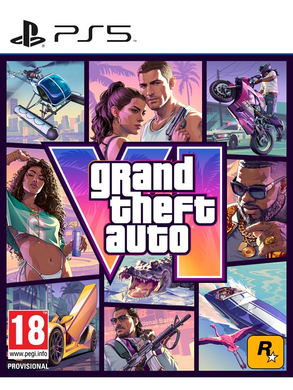 Grand Theft Auto VI (Code in a Box) - Sony PlayStation 5 - Action