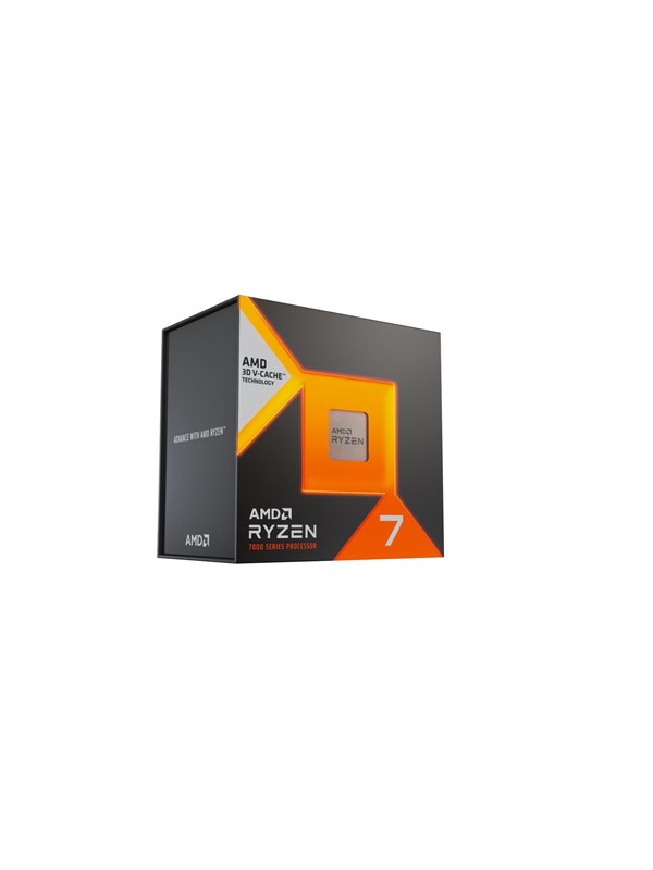AMD Ryzen 7 7700X3D Prosessor/CPU - 8 kjerner - 4 GHz - AMD AM5 - AMD Boks (uten kjøler)