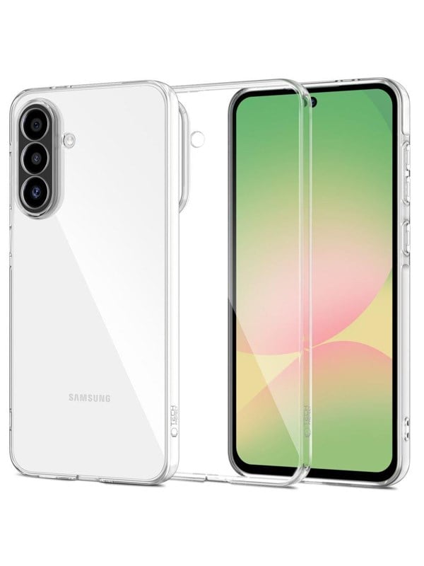 Tech-Protect FlexAir Case for Samsung Galaxy A57 5G - Transparent