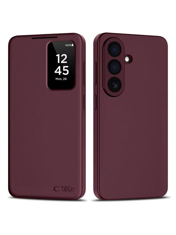 Tech-Protect  Smart Wallet Case for Samsung Galaxy A57 5G - Burgundy