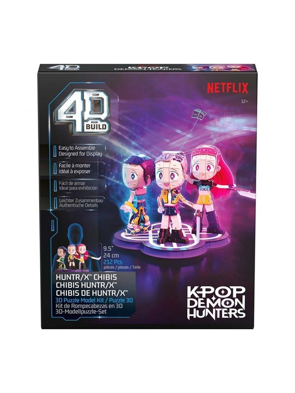 KPDH 4D Build Huntrix Chibi Set 3D Puslespill