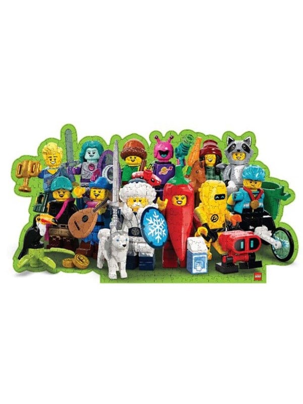 Minifigures Shape Collage 1 Puzzle 500 Pcs