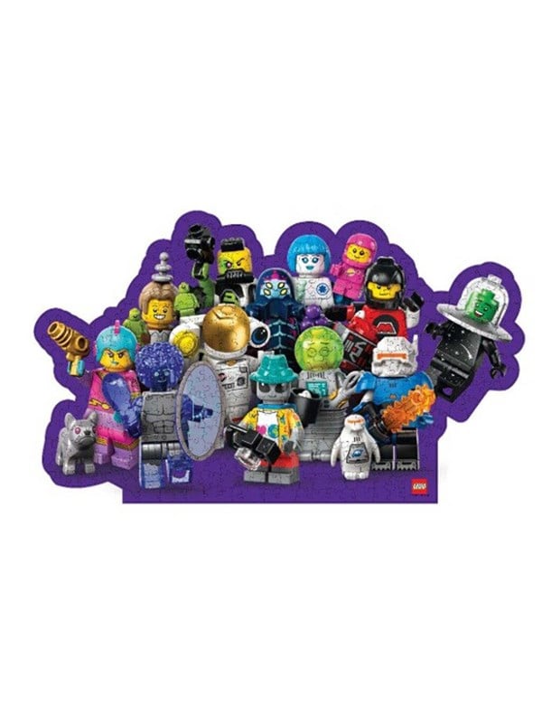 Minifigures Shape Collage 2 Puzzle 500 Pcs