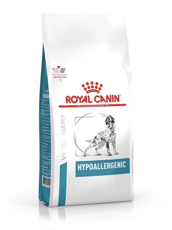 Royal Canin Hypoallergenic 14kg Adult Lever, Ris, Grønnsaker