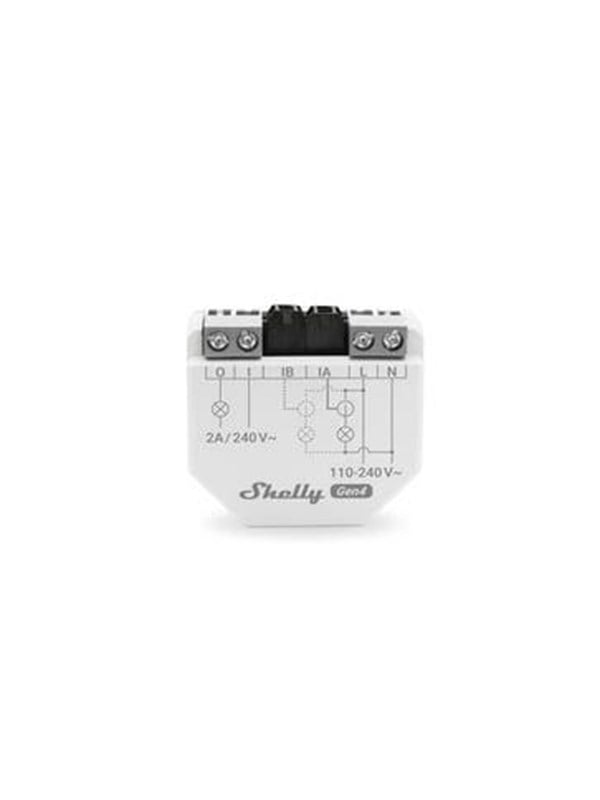 Shelly EM Gen4 – WiFi & Zigbee 1-faset energimåler, 50A