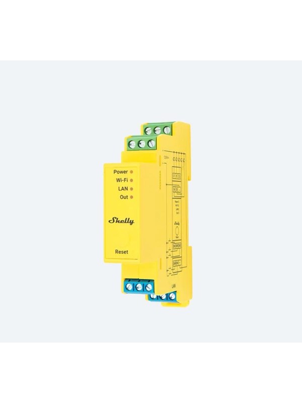Shelly Pro RGBWW PM - WiFi 12/24V styring