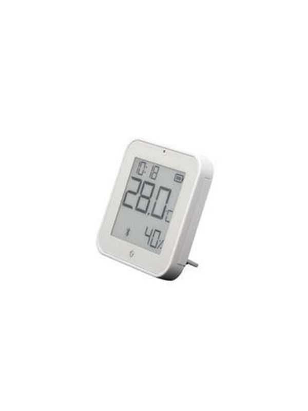 Shelly BLU H&T Display ZB white - Bluetooth- og Zigbee-sensor for temperatur og luftfuktighet