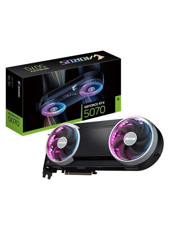 GeForce RTX 5070 AORUS INFINITY - 12GB GDDR7 RAM - Grafikkort