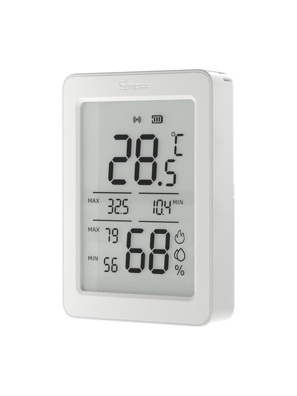 Sonoff AirGuard TH SNZB-02DR2 ZigBee LCD temperatur- og fuktighetssensor
