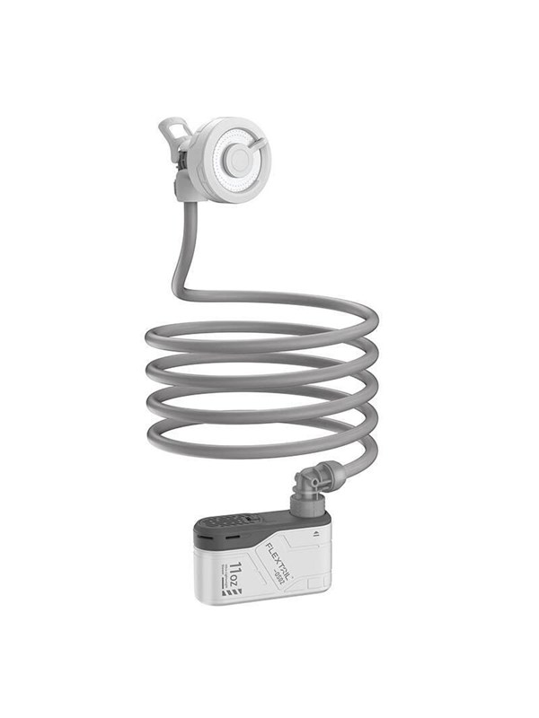 Flextail Max Shower Bærbar dusj med pumpe (inkl. etui) - Hvit