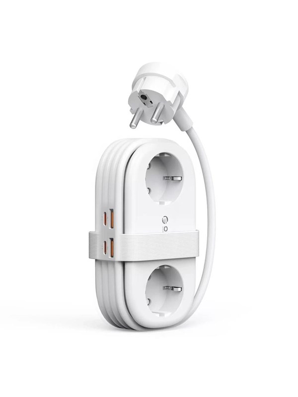 ORICO AP3 65W GaN 6in1 Power - White