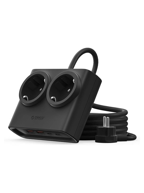 ORICO PDC25 25W 6in1 Power Strip - Black