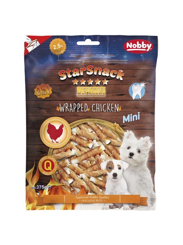 StarSnack BBQ Mini innpakket kylling 375 g