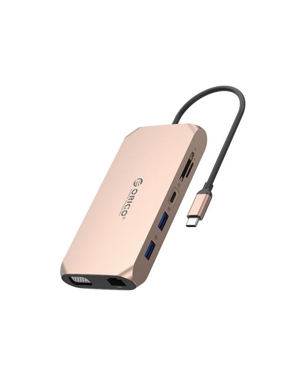 ORICO XCR 12in1 USB-C Docking Station USB-hub - USB - 12 porter