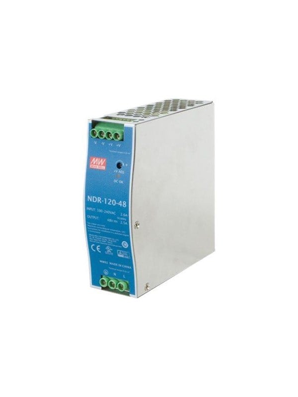 PLANET MEAN WELL NDR-120-48 Strømforsyning (PSU) - 120 Watt - 80 Plus