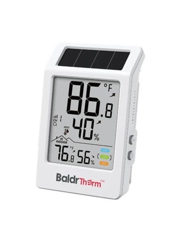 RainPoint B0707 Solar-Powered Thermohygrometer